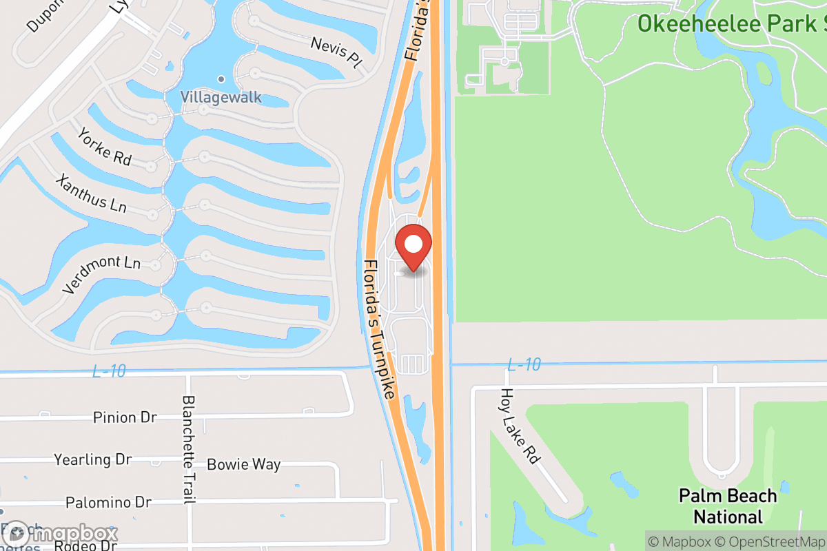 West Palm Beach Service Plaza Dog Park
