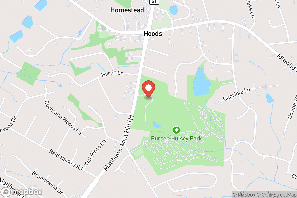 Purser-Hulsey Park - Dog Park Entrance