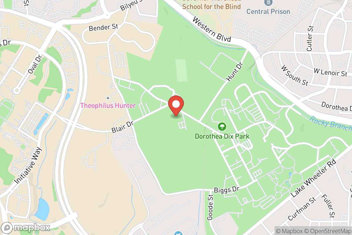 Dog Park at Dorothea Dix Park
