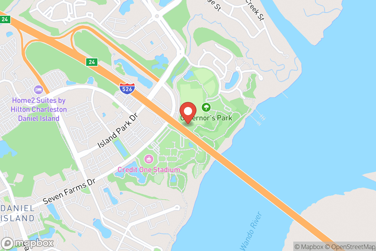 Dog park at Governors Park