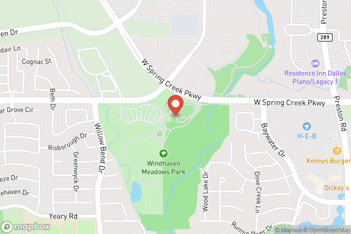 Dog Park at Windhaven Meadows Park